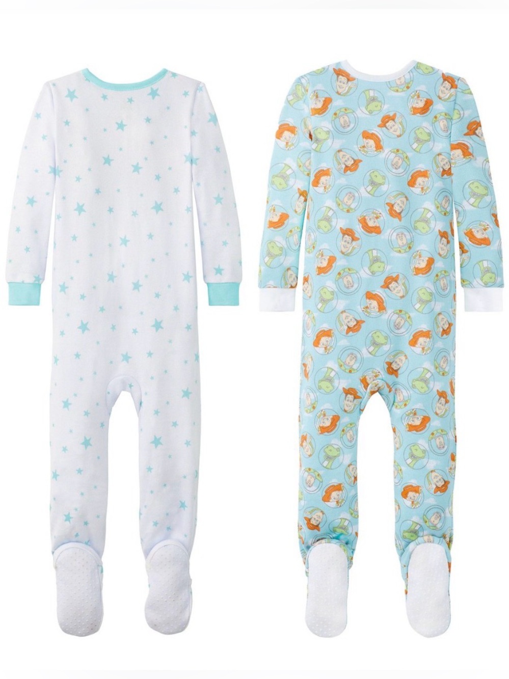 Disney Baby Toy Story 2-Pack Zipper Sleepers Size 18 Month’s NWT